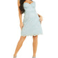 GUESS Women's Christel Lace Bodycon Dress Blue Size Large
