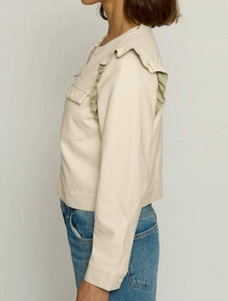 Central Park West - Ruffle Vegan Jacket