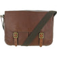 Fossil Men's Buckner Small Leather Commuter Bag Brown Size Regular