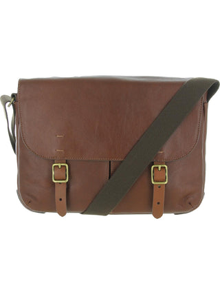 Fossil Men's Buckner Small Leather Commuter Bag Brown Size Regular