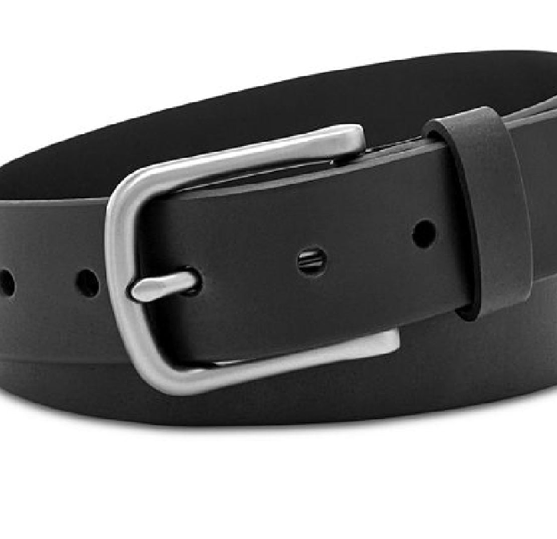 Fossil Men's Percy Belt Black Size 42