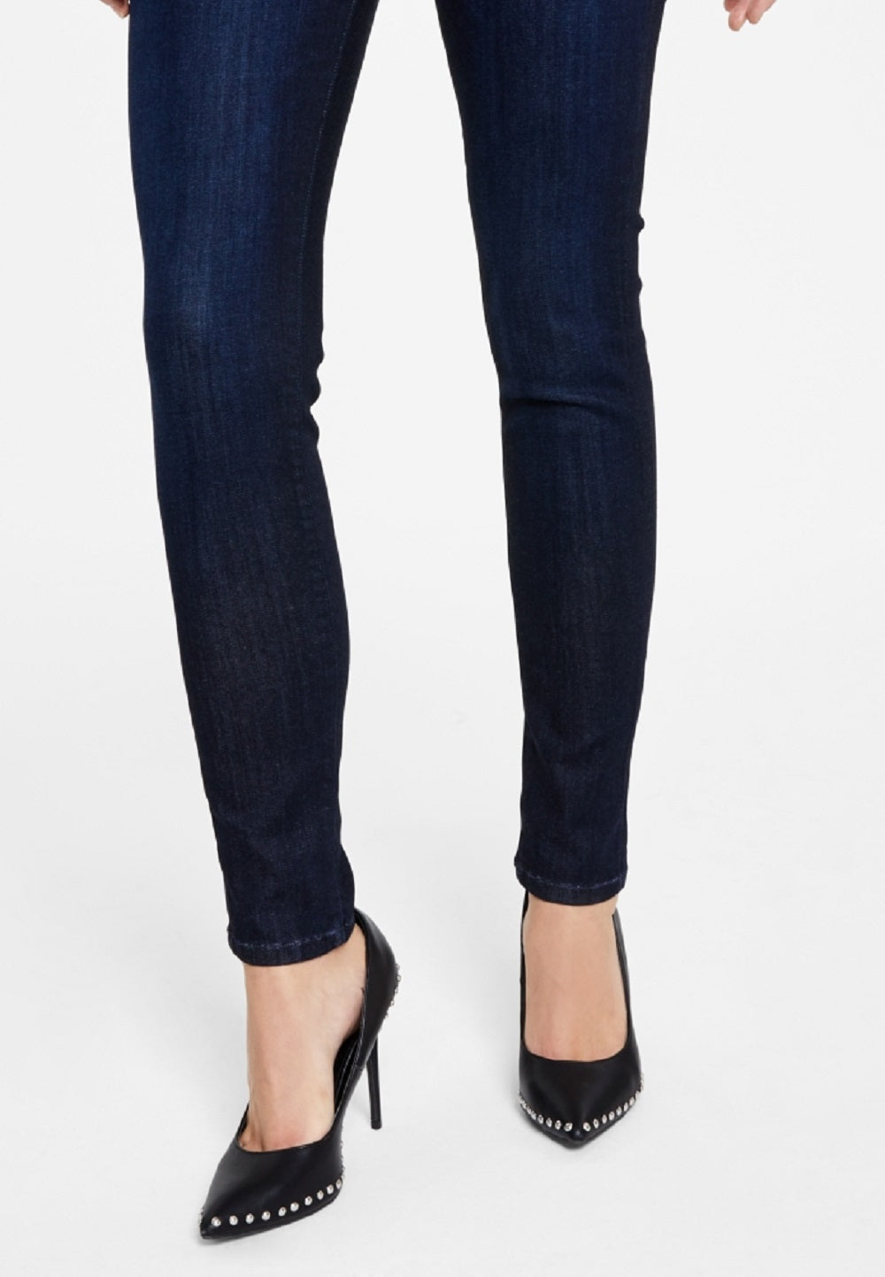 GUESS Women's Annette Skinny Jeans Blue Size 25X30