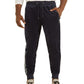 Guess Men's Fulham Velvet Stripe Track Jogger Pants Blue Size S