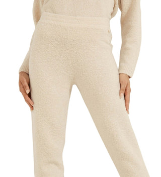 GUESS Women's Es Reeda Jogging Pants Beige Size Medium