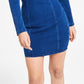 GUESS Women's SeaSheath Denim Dress Blue Size X-Large