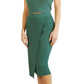 GUESS Women's Marlene Cropped Sweater Green Size Small