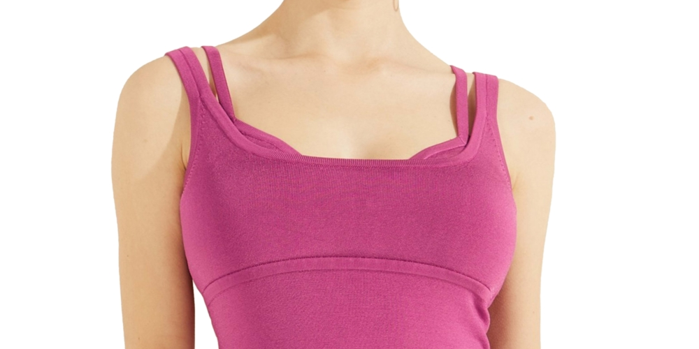 GUESS Women's Gemma Bodycon Dress Purple Size Medium