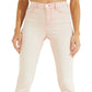 GUESS Women's 1981 Striped Skinny Jeans Pink Size 30X29