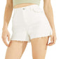 GUESS Women's Claudia Cutoff Denim Shorts White 30