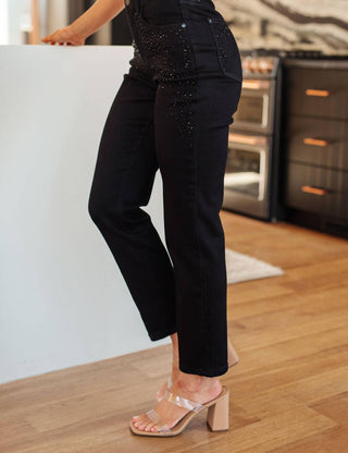 Judy Blue - Rhinestone Slim Fit Jeans