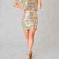 Buddylove - Spicy Sequin Top And Skirt Set