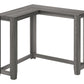 Corner Accent Console Table For Entryway, Unique Design Contemporary & Modern