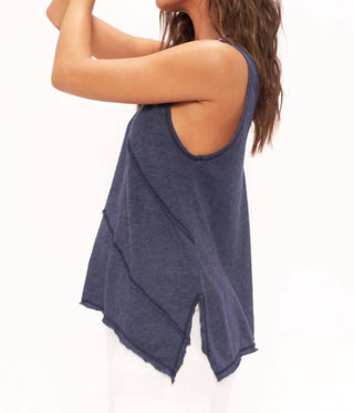 Project Social T - Wavy Baby Relaxed Seamed Textured Tank