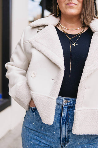 Steve Madden - FAUX SHERLING JACKET