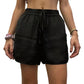 Kld. Signature - Satin Drawstring Shorts