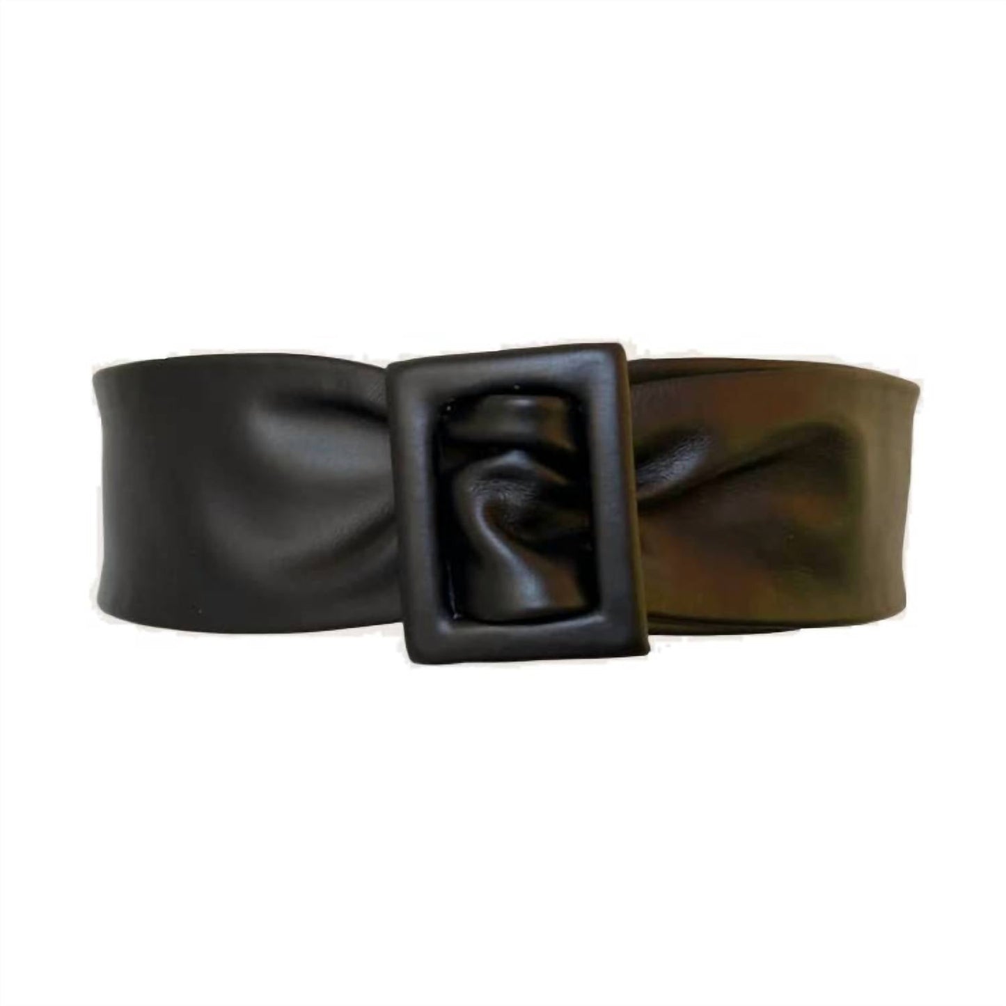 Ada Collection - Apropos Leather-wrapped Buckle Belt