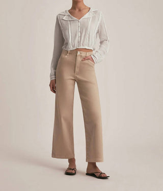 Favorite Daughter - Mischa Super High Rise Wide Leg Ankle Pant