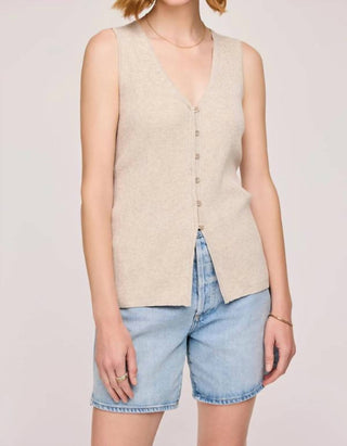 Gentle Fawn - Miles Front Slit Vest