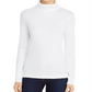 Three Dots Women's Cotton Turtleneck Sweater White Size X-Large