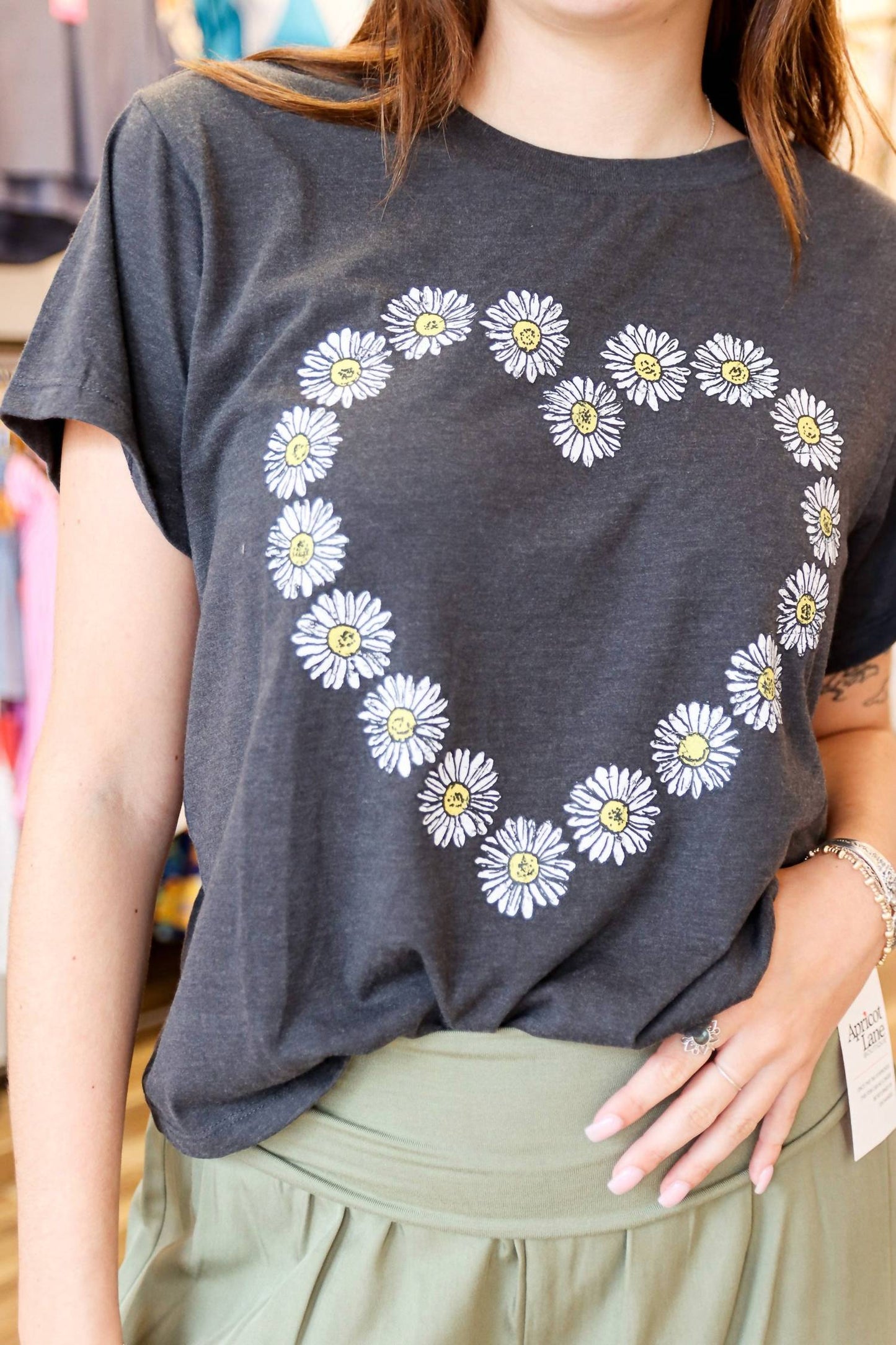 Chaser - Daisy Heart Tee
