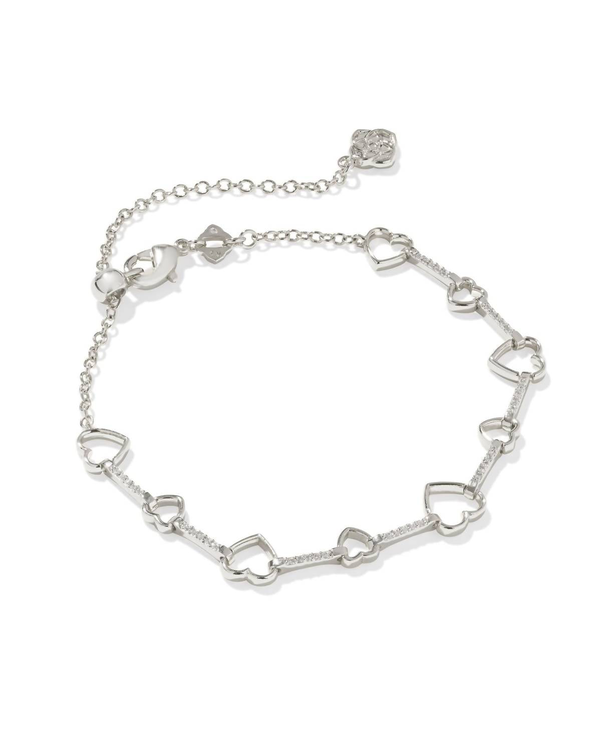 Kendra Scott - Women's Haisley Heart Delicate Chain Bracelet