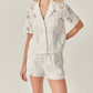 English Factory - Ibiza Embroidered Button Down Shirt