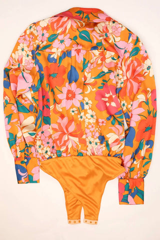 Entro - Floral Print Bodysuit