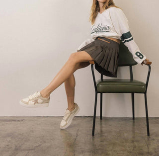 Oasis Society - Women's Liberty Glitter Star Sneaker