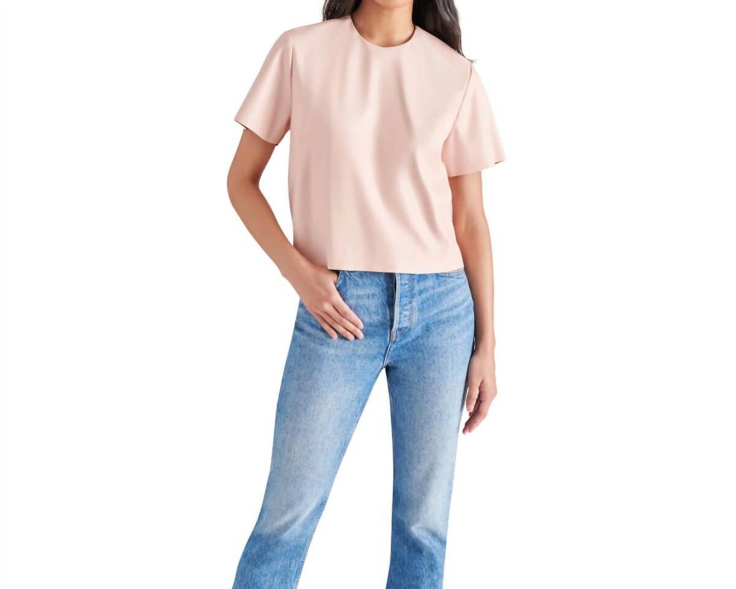 Steve Madden - Ezra Faux Leather Top