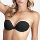 Fashion Forms Women's Go Bare Backless Strapless Bra Black Size B