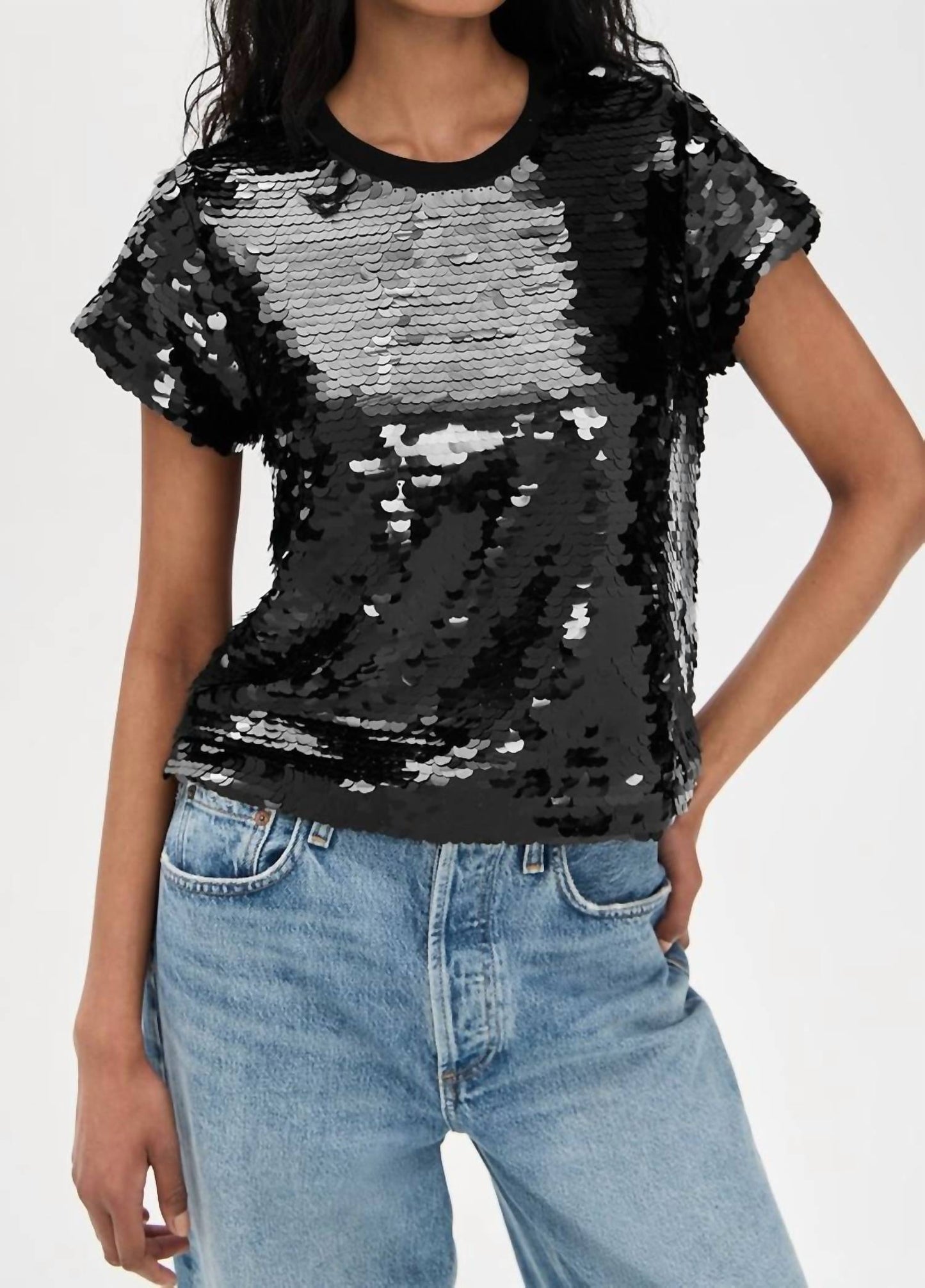 Generation Love - Kai Paillette Sequin Top