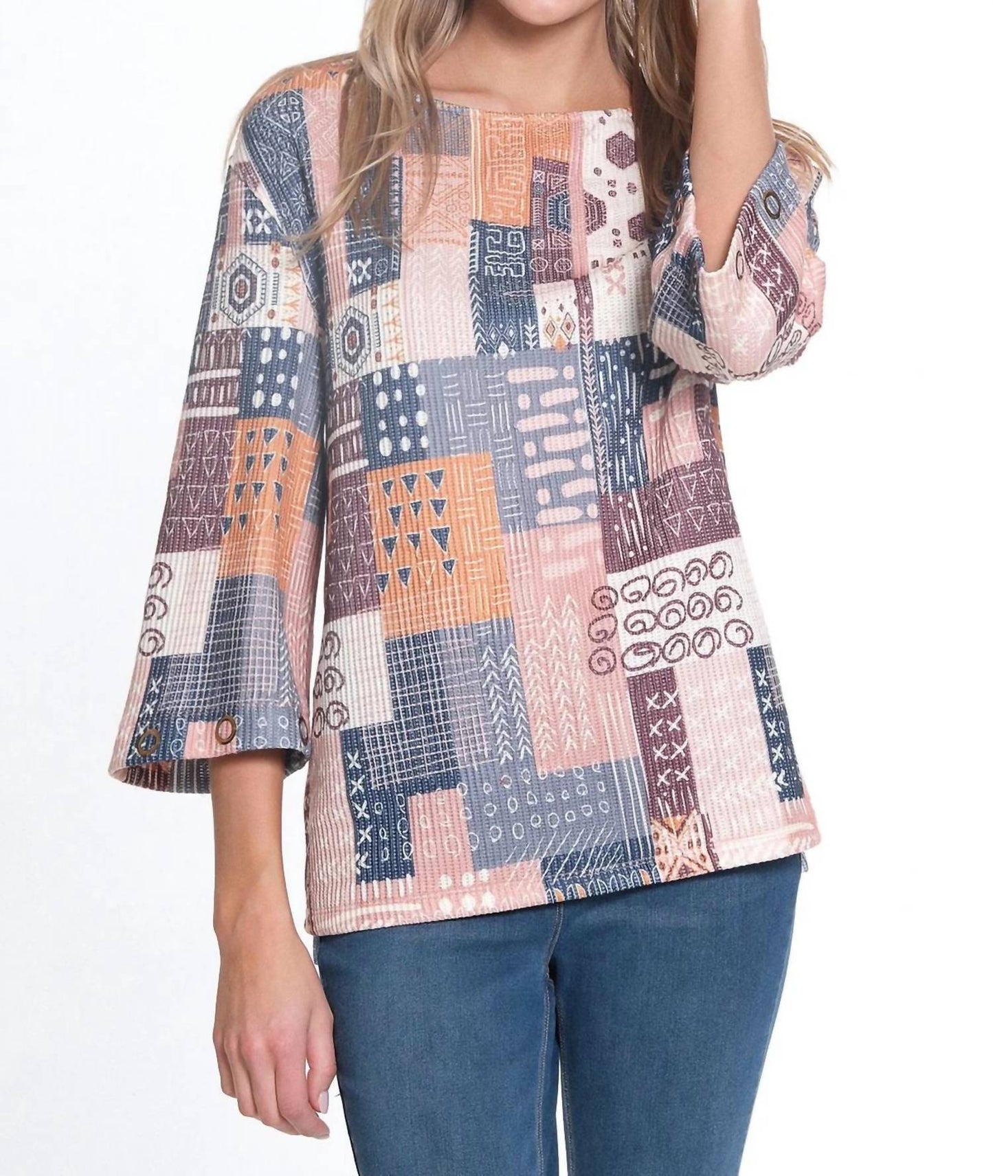 Multiples - 3/4 Flare Hi-lo Top