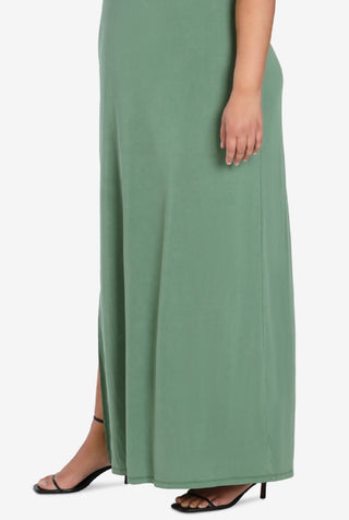 Bar III Women's Halter Dress Green Size 3X