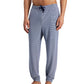 Club Room Men's Lightweight Striped Jogger Pajama Pants Blue Size X-Large