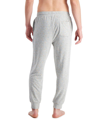 Club Room Men's Lightweight Nautical Flag Print Jogger Pajama Pants Gray Size X-Large