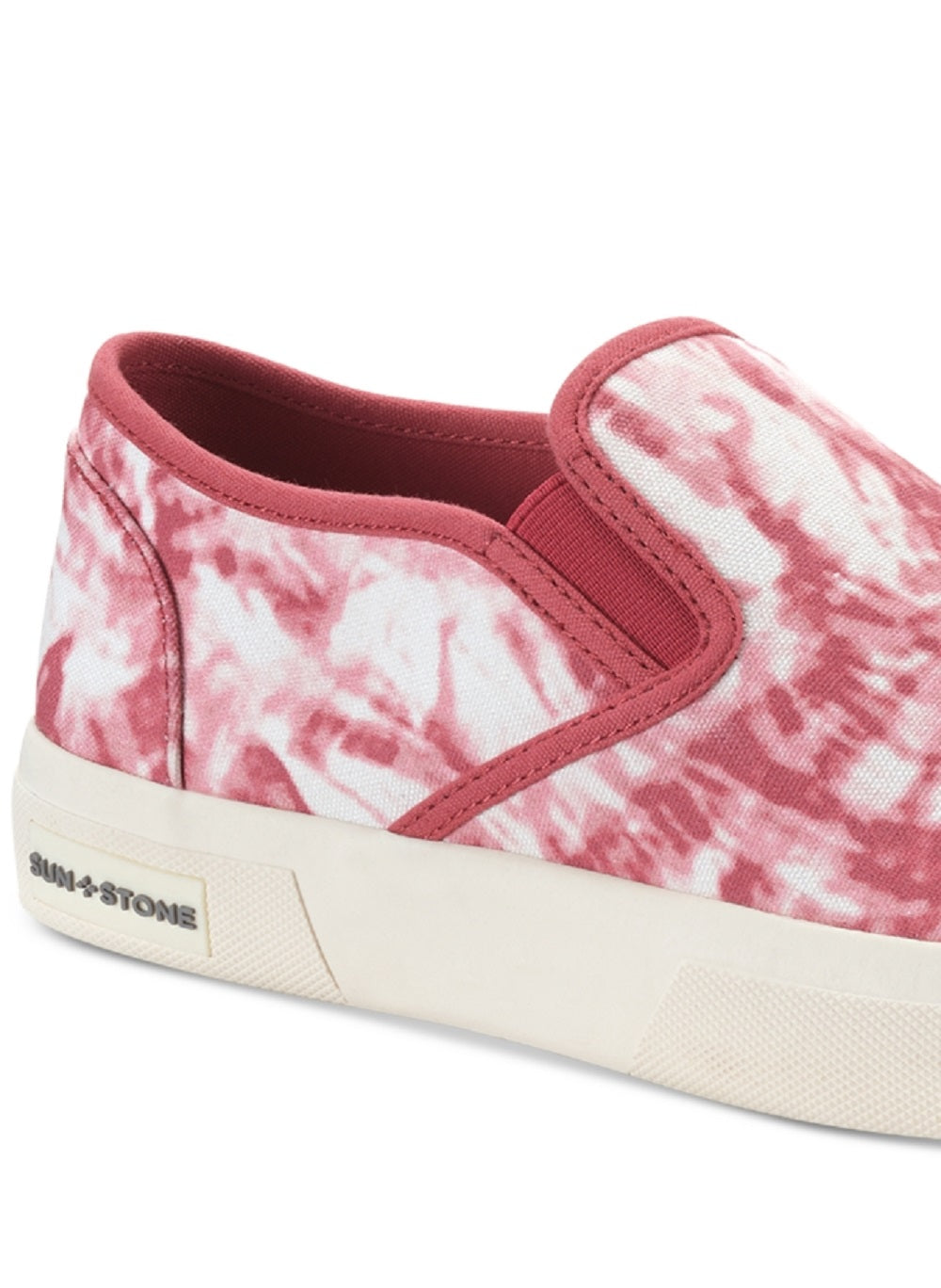 Sun + Stone Men's Reins Slip On Sneaker Shoes Red