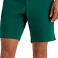 Club Room Men's Regular Fit Way Stretch Shorts Green Size 33