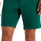 Club Room Men's Regular Fit 9 4 Way Stretch Shorts Green Size 40