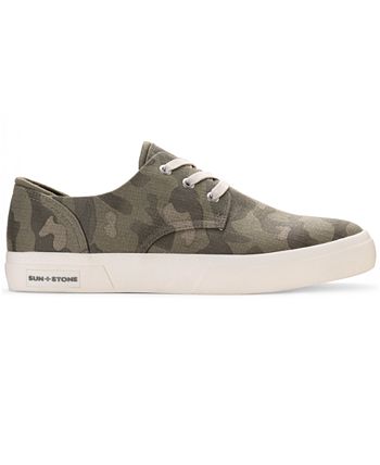 Sun + Stone Men's Kiva Lace Up Core Sneakers Shoes Green Size 8 M