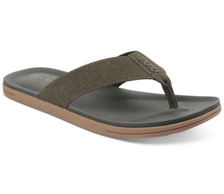 Club Room Men's Riley Flip Flop Sandal Shoes Green Size 12 M