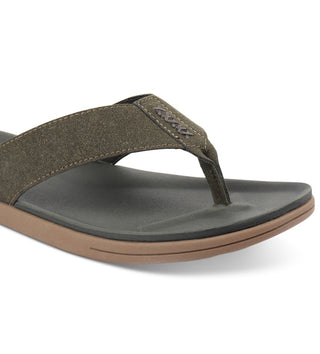 Club Room Men's Riley Flip Flop Sandal Shoes Green Size 12 M