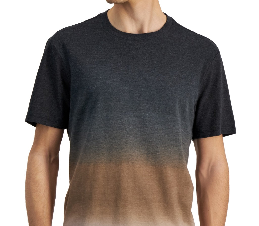 Alfani Men's Ombre Print Shirt Brown Size Large