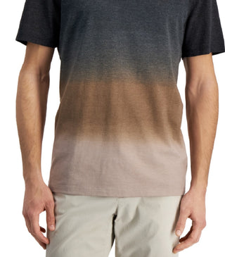 Alfani Men's Ombre Print Shirt Brown Size Large