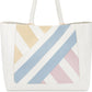 INC International Concepts Women's Michaelaa Quilted Tote White Size Regular