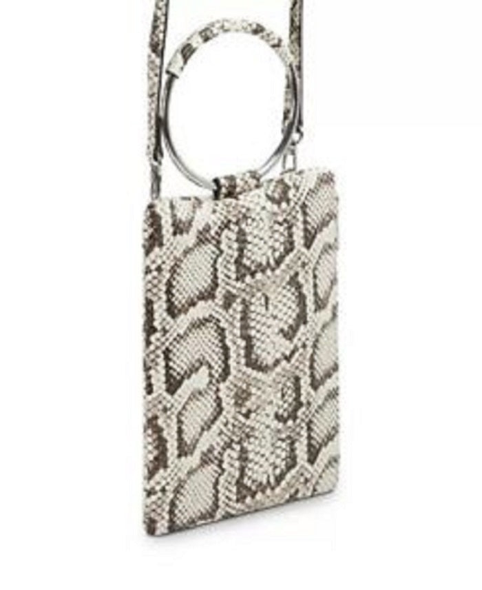 INC International Concepts Women's Charlii Bangle Crossbody White Size Regular
