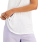 Style & Co Women's Solid Swing Tank Top White Size Medium