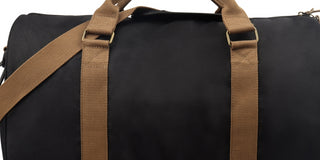 Sun + Stone Men's Canvas Convertible Duffle Bag Black Size Regular