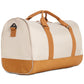 Sun + Stone Men's Canvas Convertible Duffle Bag Beige Size Regular