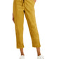 Style & Co Women's Pull On Cuffed Ankle Pants Brown Size Petite Large