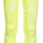 ID Ideology Big Girl's Geo Print Capri Leggings Green Size X-Large